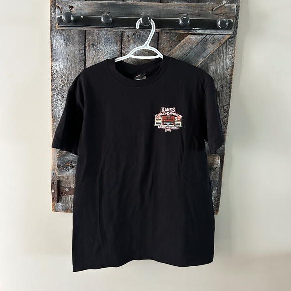 Men's 2009 Harley Davidson Kanes Kelowna, BC Grand Opening T-Shirt - Picture 1 of 4